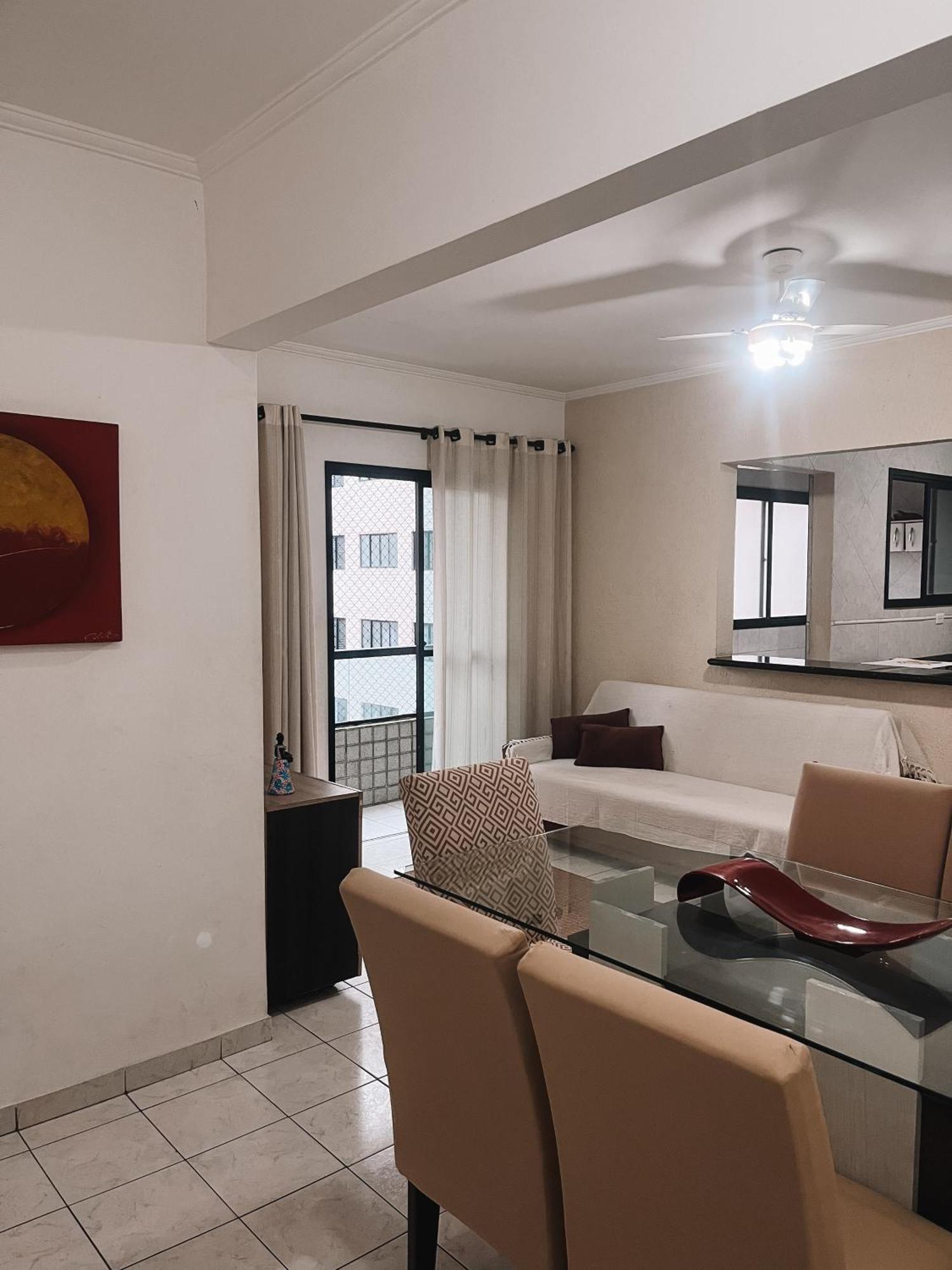 Apartamento Vila Tupy - Ar Condicionado - Praia Grande Екстер'єр фото