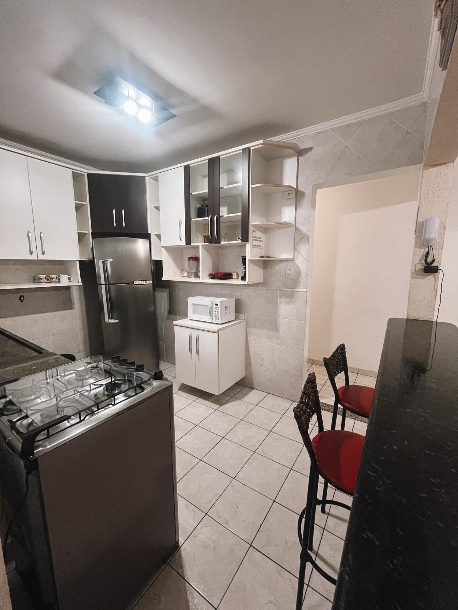 Apartamento Vila Tupy - Ar Condicionado - Praia Grande Екстер'єр фото